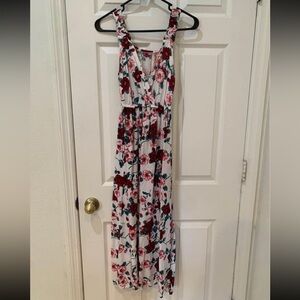 Floral maxi dress